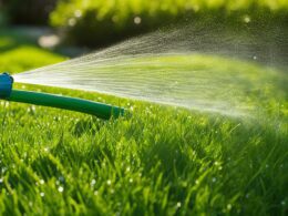 how long should you water new grass seed