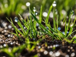 how long to water new grass seed