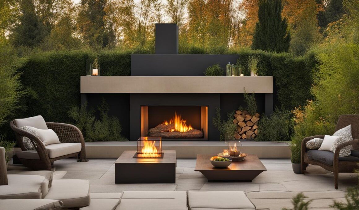 how much does an outdoor fireplace cost