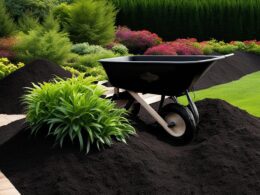 how much is a yard of black mulch