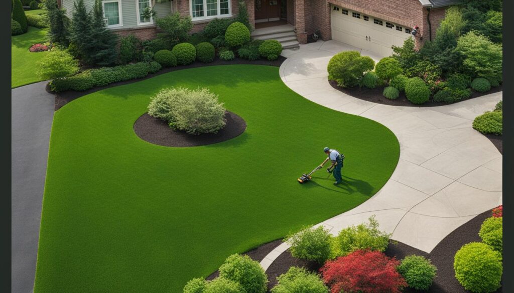 how to edge a lawn
