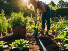 how to fix overwatered outdoor plants