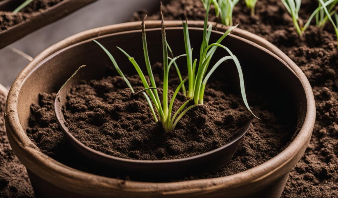 how to grow onions in pots