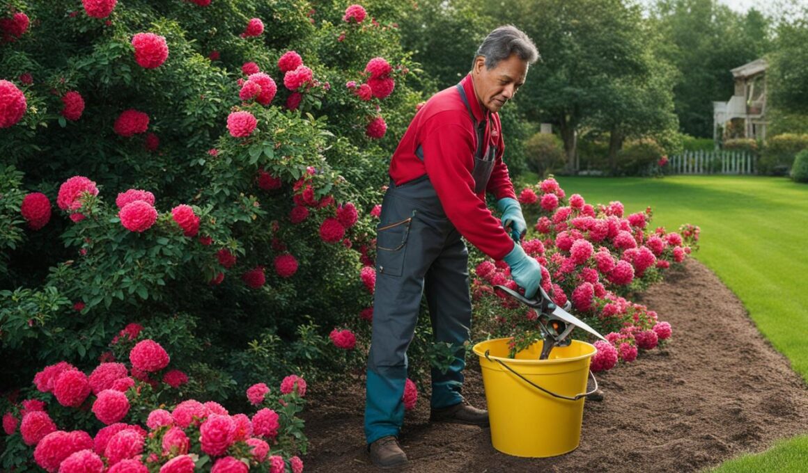 how to trim drift roses