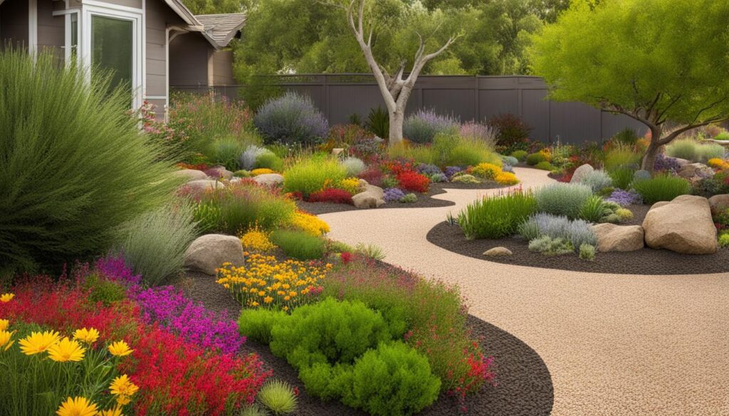 implementing xeriscaping image
