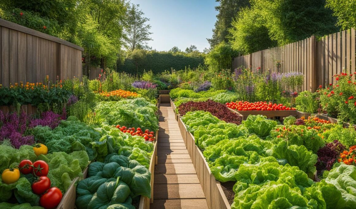 is it better to plant vegetables or flowers