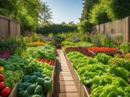 is it better to plant vegetables or flowers