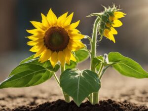 life cycle of a sunflower