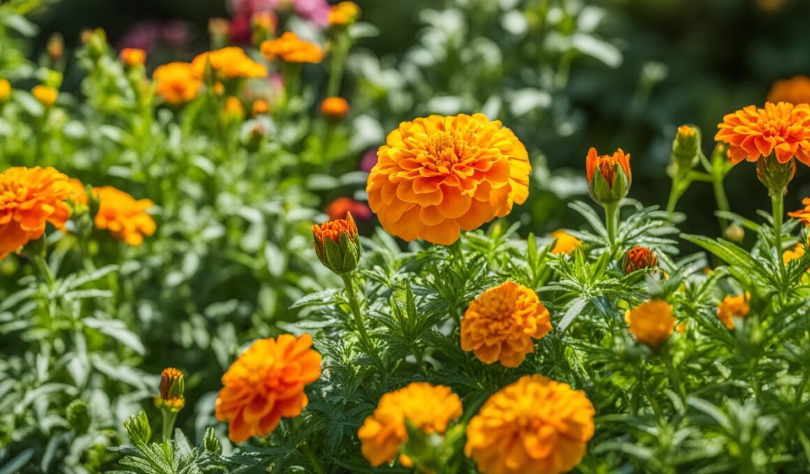 marigold plant perennial