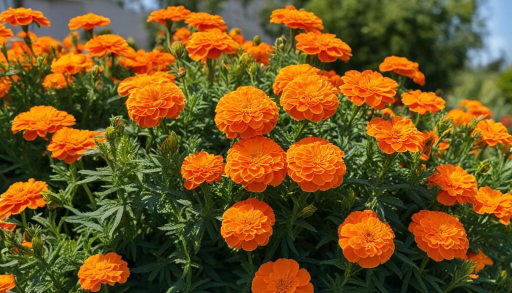 marigold plants perennial