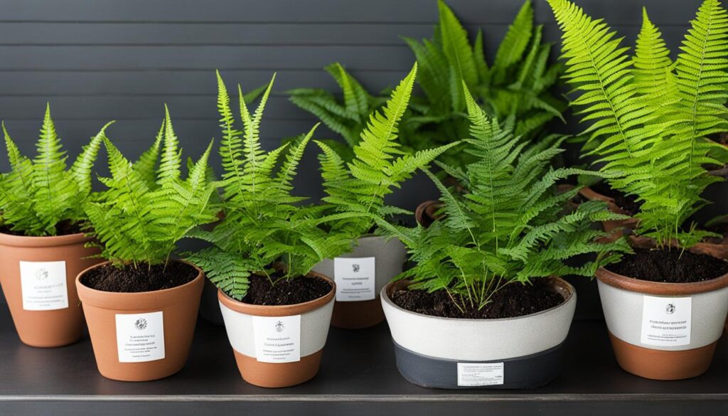 material considerations for boston fern pots