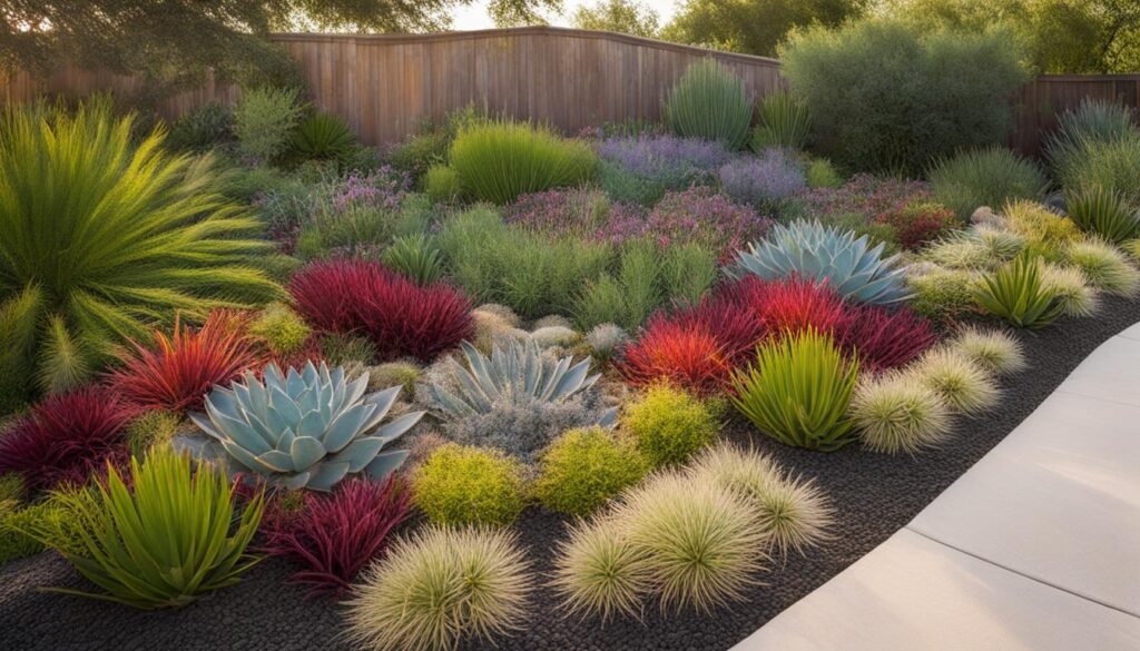 mulched garden mulched garden