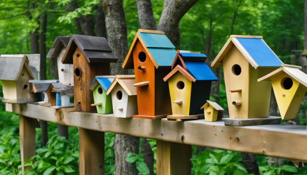nesting habits and birdhouse selection