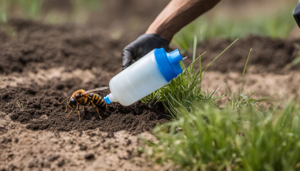 pesticides for ground hornets