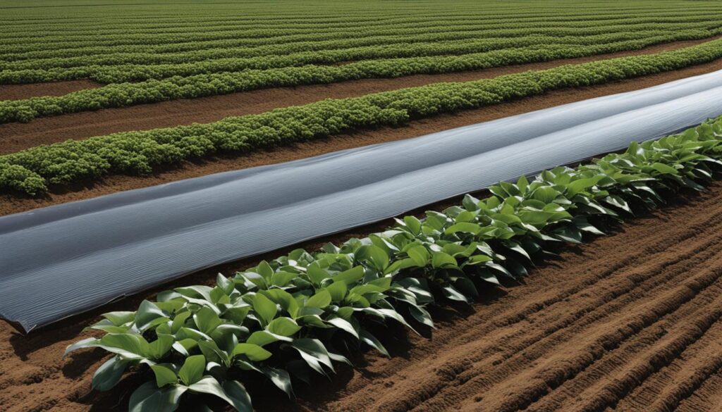 plastic film mulching plastic film mulching