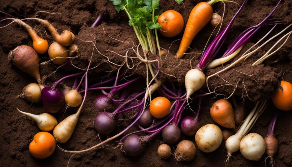 popular root vegetables
