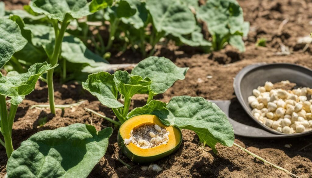 protecting plants from squash bugs
