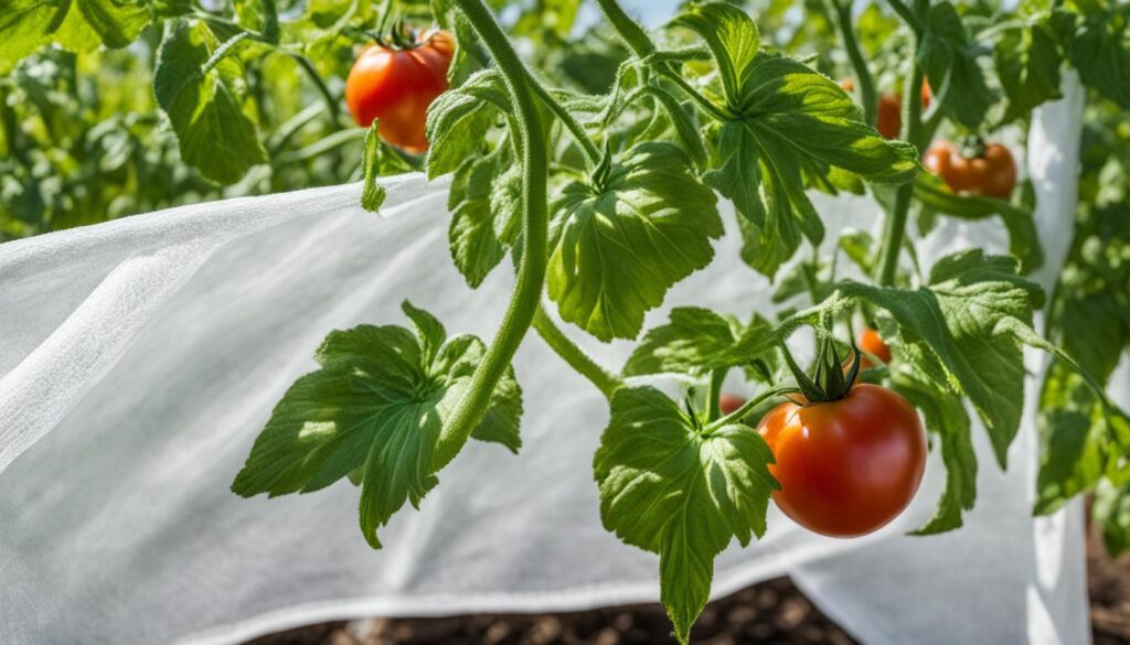 shade cloth for tomatoes