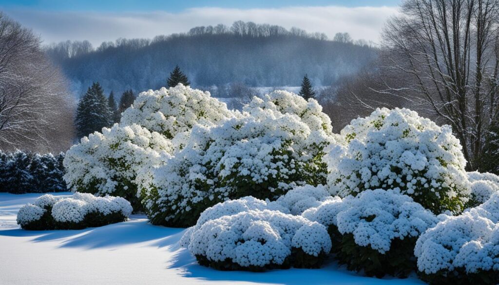 snowball bush vs hydrangea