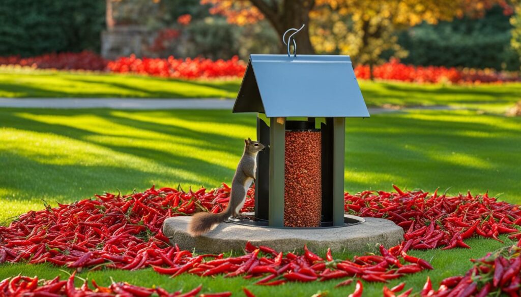 squirrel-proof bird feeder