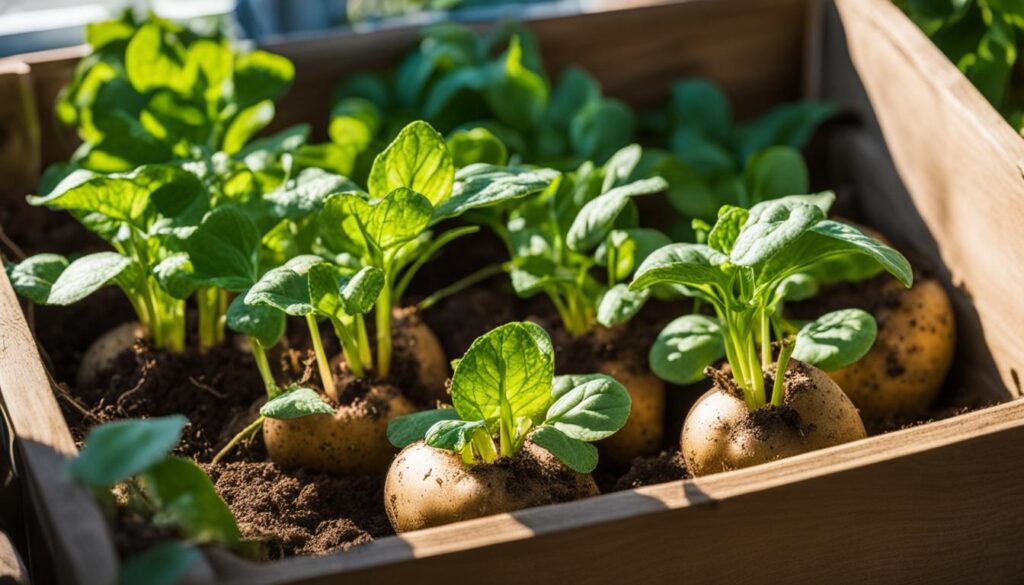 tips for growing potatoes in straw