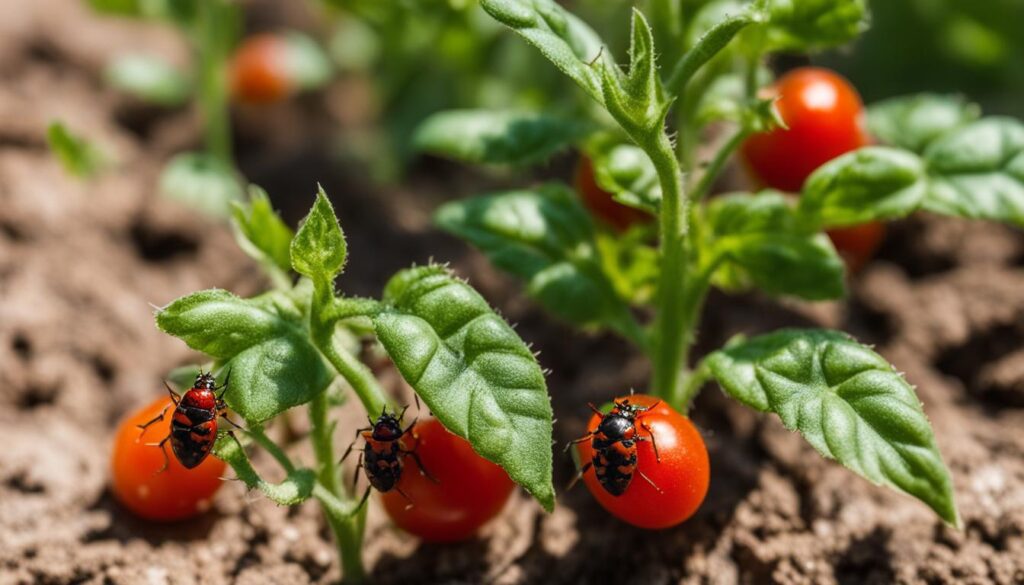 tomato plant pest control