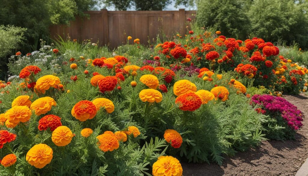 types of marigolds