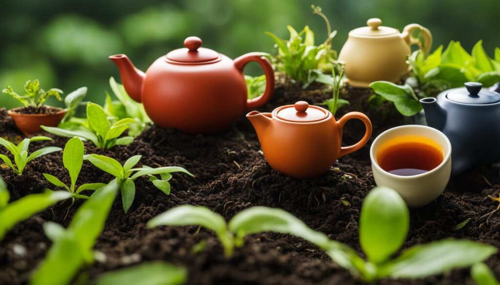 types of tea for watering plants