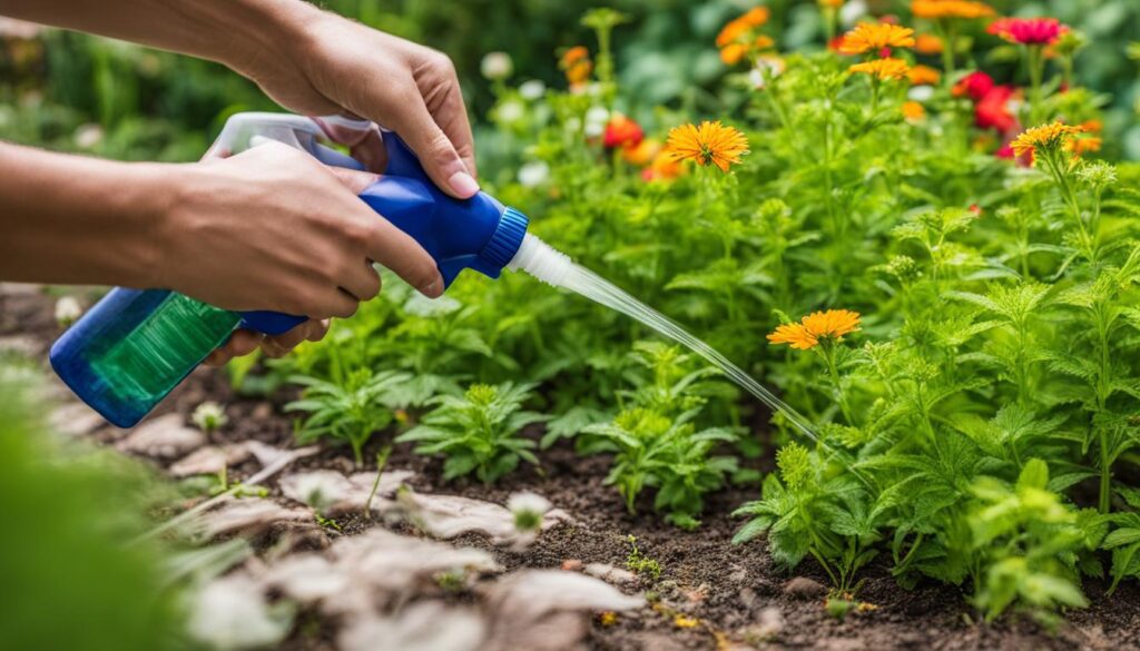 weed killers for flower beds