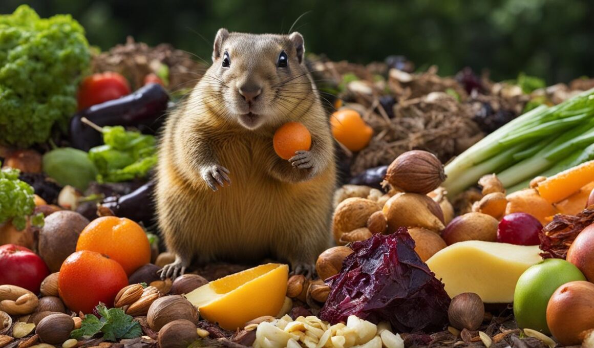 what do gophers eat
