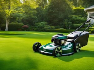 what is self propelled lawn mower