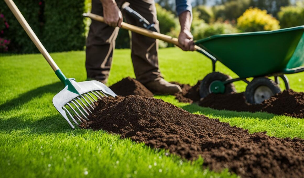 what is topdressing a lawn