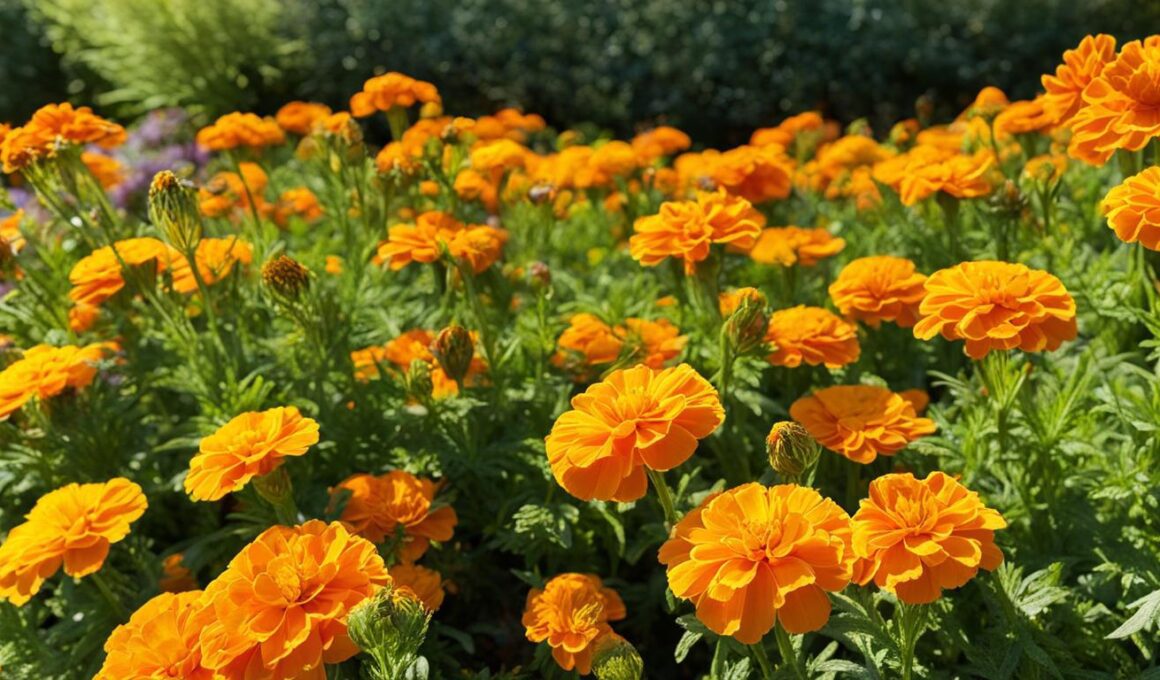 why marigolds in garden