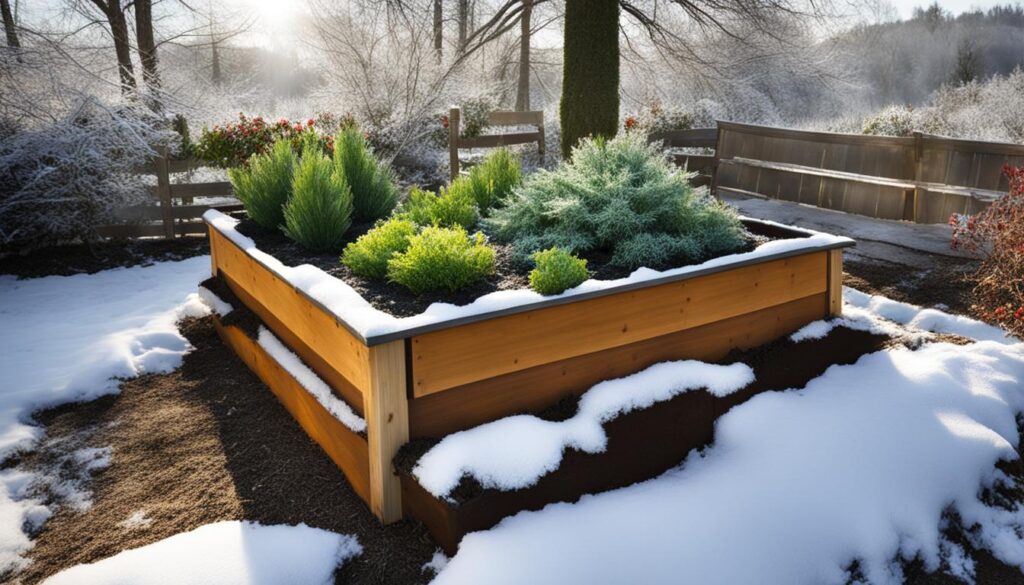 winterizing raised garden beds