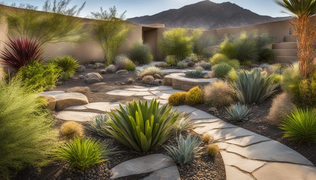xeriscaping process