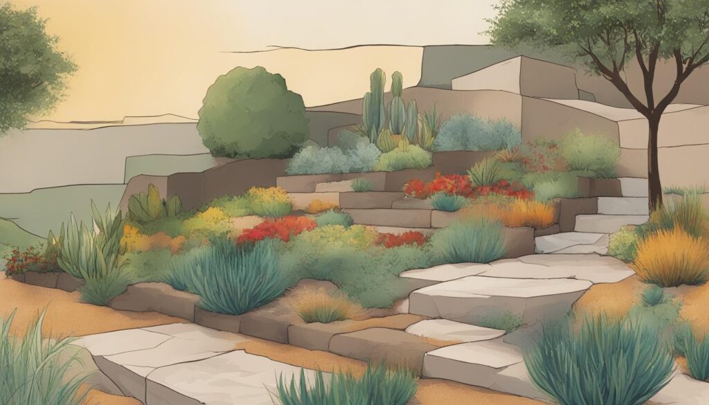 xeriscaping steps