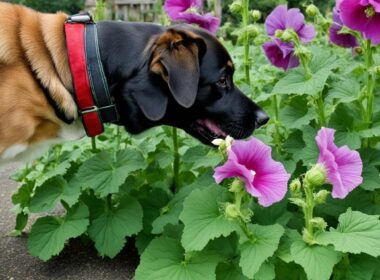 Are Hollyhocks Poisonous To Dogs