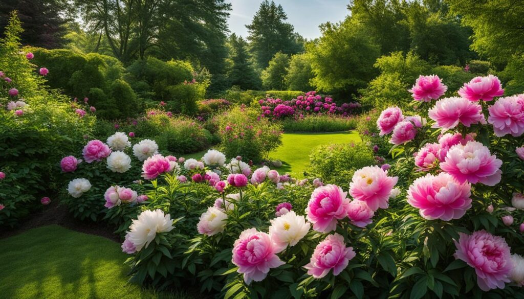 Peony Planting in Indiana Gardens
