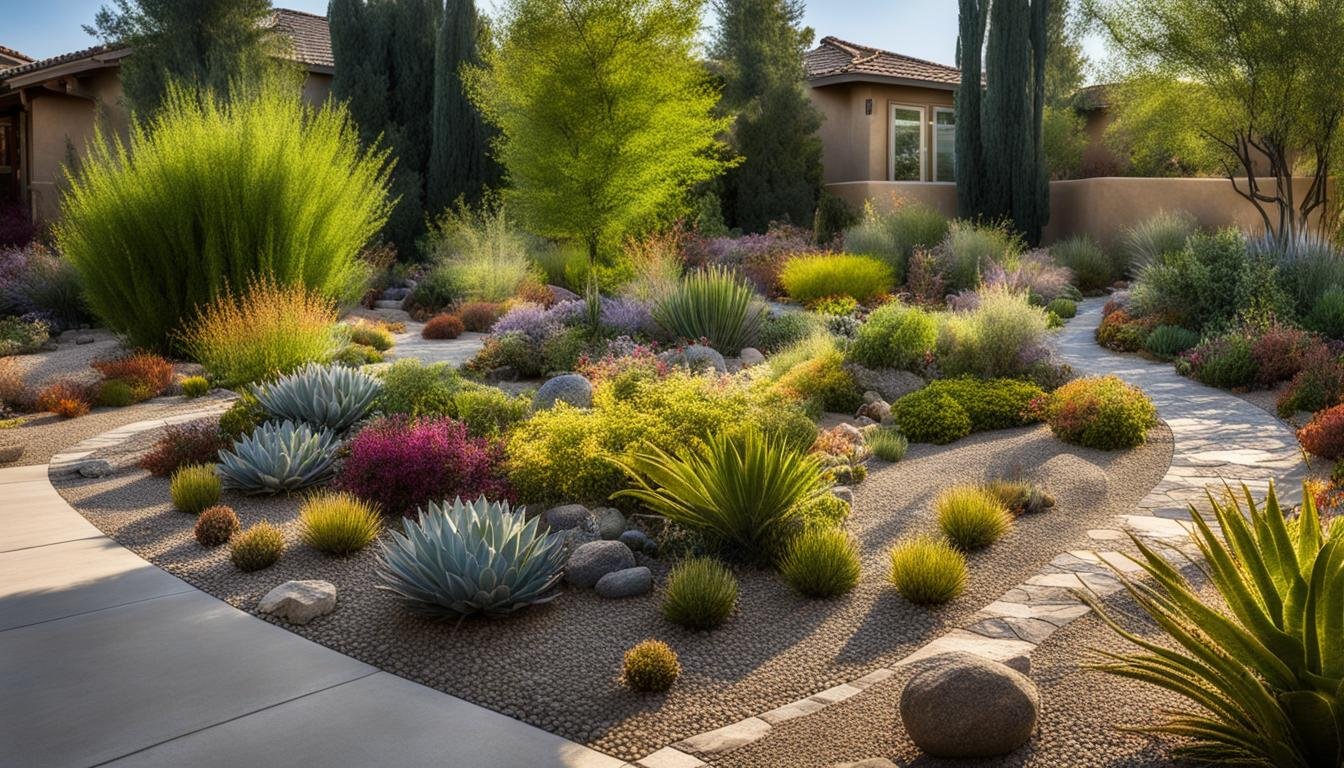 Xeriscape Hardscape Elements Care
