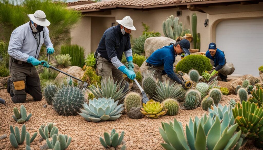 professional assistance for xeriscaping